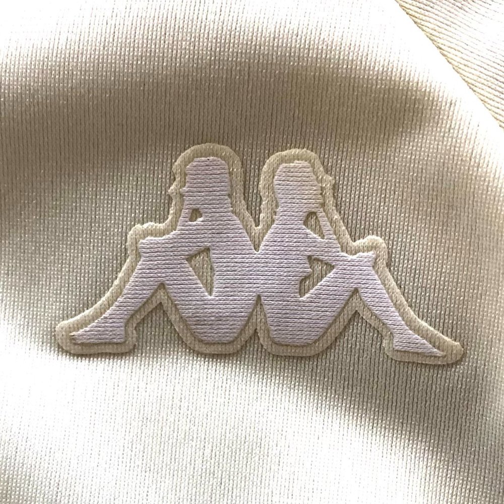 Kappa track jacket in rare off white